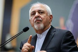 ظریف مسدوم شد+عکس