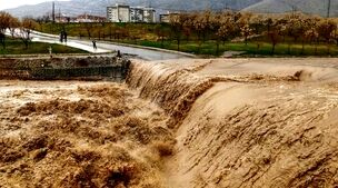 تصاویر وحشتناک از سیل ابهر+ویدئو