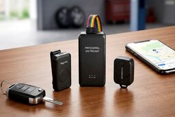 ردیاب حرفه ای خودرو و موتورسیکلت بهمراه ردیاب پرتال