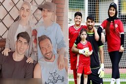 لباس پرنسسی زن علیرضا بیرانوند تو جشن خواهرشوهرش ترکوند | خانم با این مدل مو و لباس میلیون دلاریش عین ملکه ها شده