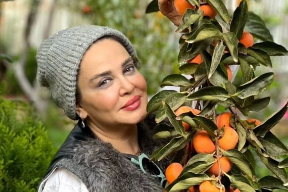 بهاره رهنما با این کلاه عجیبش حسابی سوژه شد | خانم با این تیپ اسکیمویی چه جولونی میده