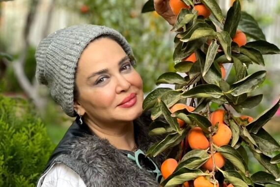 بهاره رهنما با این کلاه عجیبش حسابی سوژه شد | خانم با این تیپ اسکیمویی چه جولونی میده
