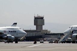 فوری / آتش سوزی در فرودگاه مهرآباد