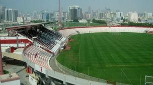 برگزاری دیدار استقلال و النصر در ورزشگاه راشد دبی 