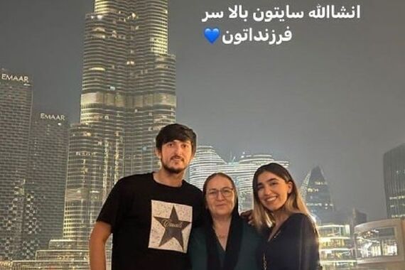 عشق دوبل سردار آزمون با قلب آبی| پابرهنه و یوهویی پرید وسط زندگی سردار