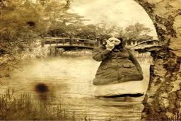 تست تیزبینی | روح سرگردان زن جوان را در تصویر پیدا کن !