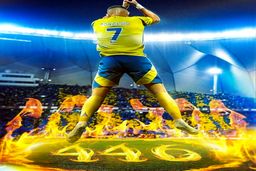 کریستین رونالدو رکورد جهانی را شکست