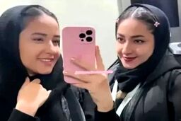 سارا و نیکا جدید پایتخت و تنها عکس لو رفته از آن ها