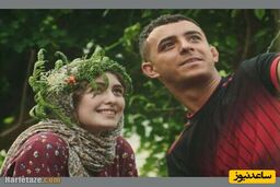 ترس وحشتناک الیکا ناصری بازیگر سریال یاغی از این حیوان+ویدئو