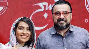 تیپ خاص و کیوت همسر خیلی جوان سپند امیرسلیمانی+عکس