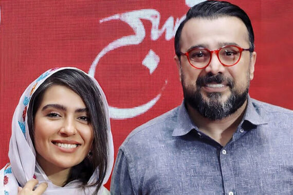 تیپ خاص و کیوت همسر خیلی جوان سپند امیرسلیمانی+عکس