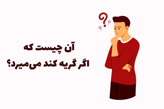 تست هوش | زود تند سریع بگو آن چیست که اگر گریه کند می‌میرد؟