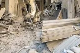 فیلم لو رفته از بمباران جایگاه سید حسن نصرالله