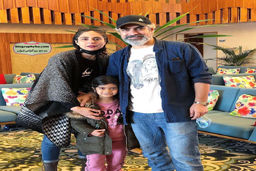 نگاه ترسناک مرموزانه رعنا آزادی‌ور به افق | تلخند زورکی و معنادار رعنا خانم 