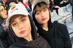 عکس جنجالی سارا و نیکا پشت صحنه فصل جدید سریال پایتخت!
