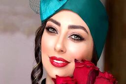 نفیسه روشن ازدواج با مرد خارجی را علنی کرد | رونمایی نفیسه روشن از دسته گل خواستگاریش 