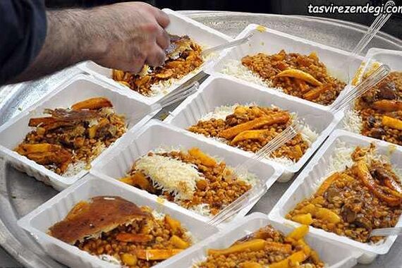 ارسال بسته غذای نذری در منزل طبق سفارش از منو پیشنهادی! | پویش غذای نذری در نذری یاب 