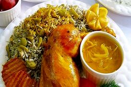 امروز ناهار چی بپزم؟ | طرز پخت باقالی پلو با مرغ زعفرونی چرب و چیل 