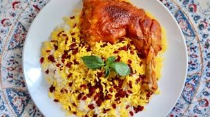 امروز ناهار چی بپزم؟ | زرشک پلو با مرغ مجلسی رو اینجوری بپز که بوش ده تا خونه اونورتر بره