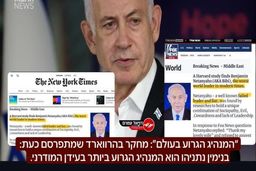 نتانیاهو بدترین رهبر جهان شناخته شد